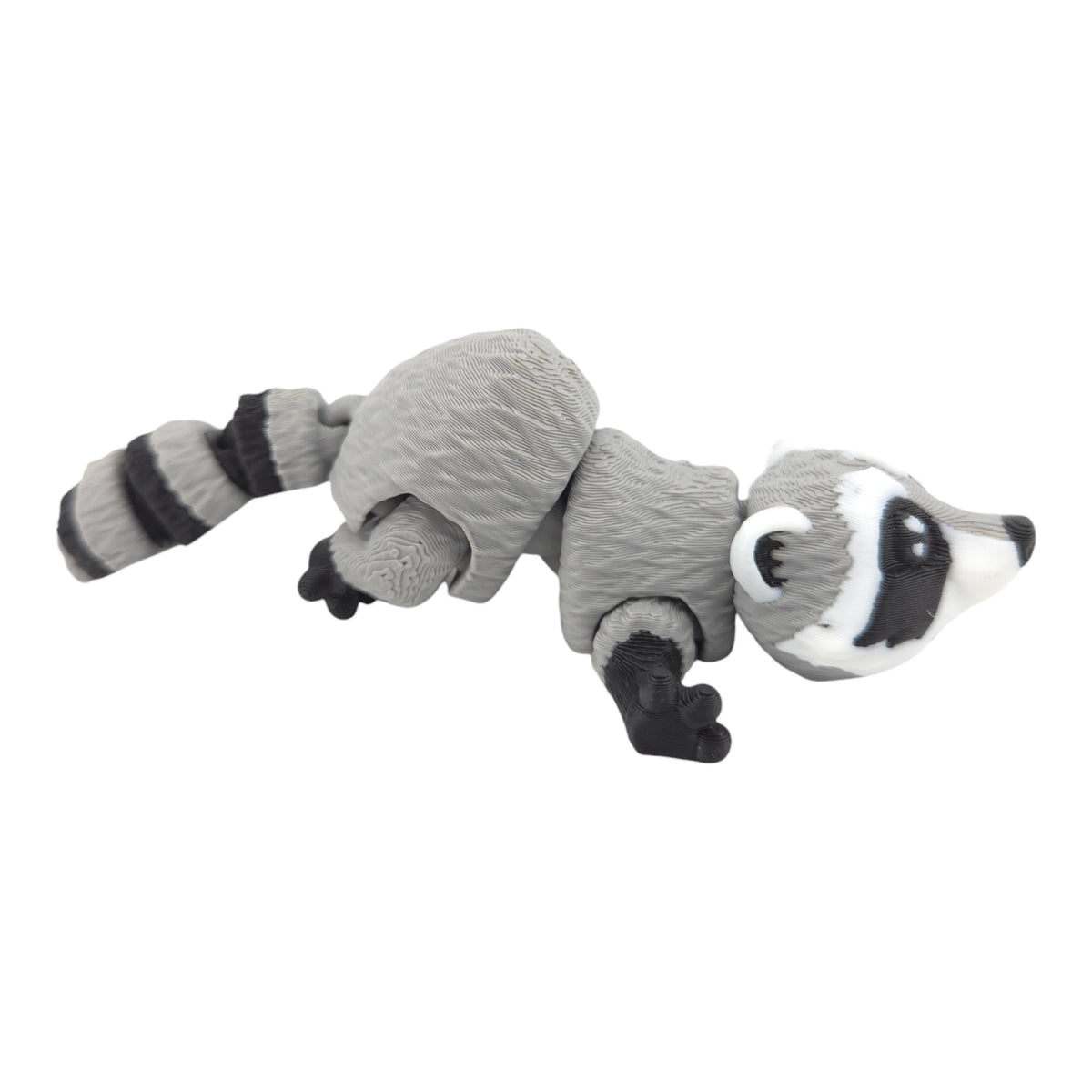 Standard Gray Raccoon 3D printed collectible - view 5
