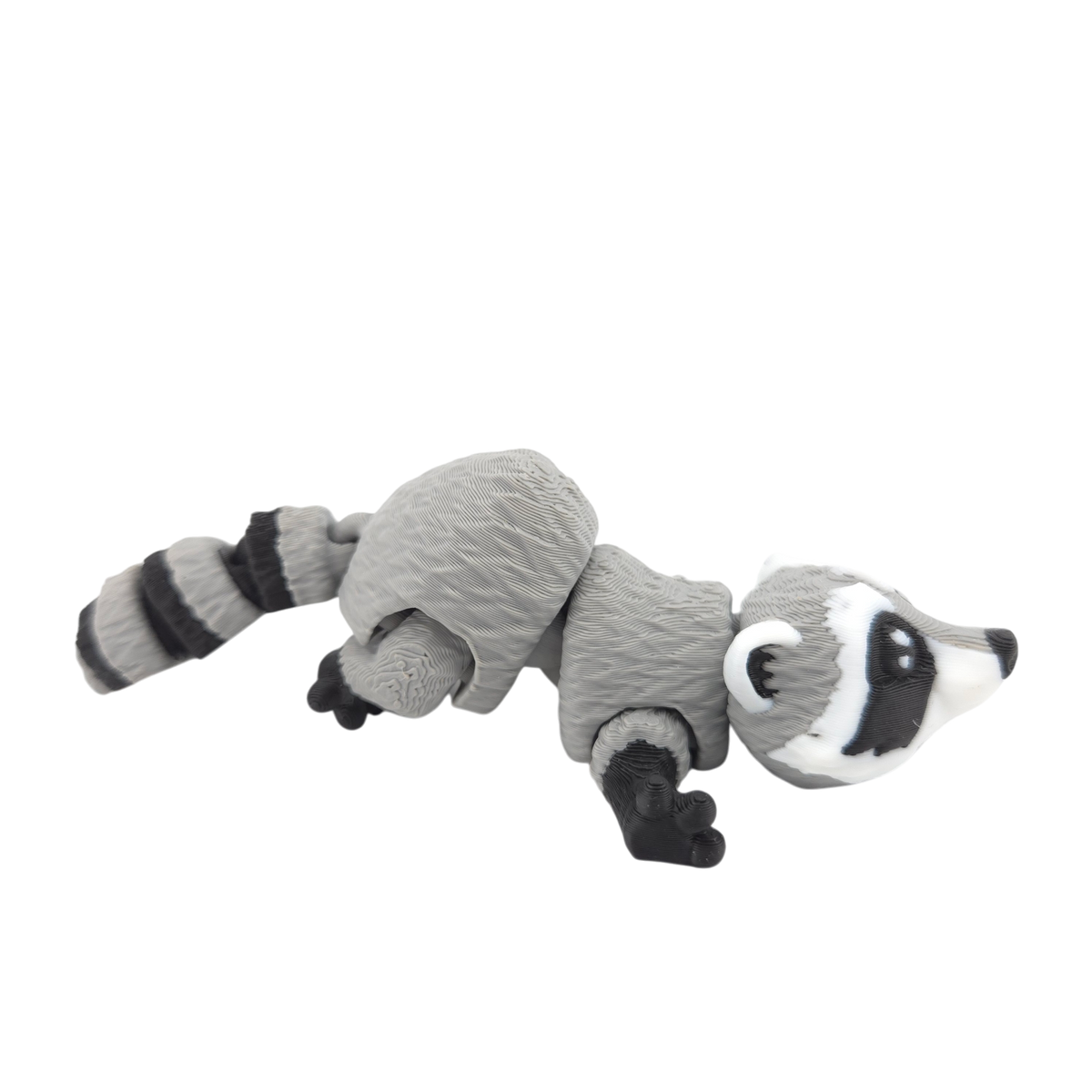 Standard Gray Raccoon 3D printed collectible - view 6