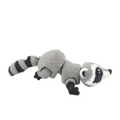 Standard Gray Raccoon 3D printed collectible - view 6