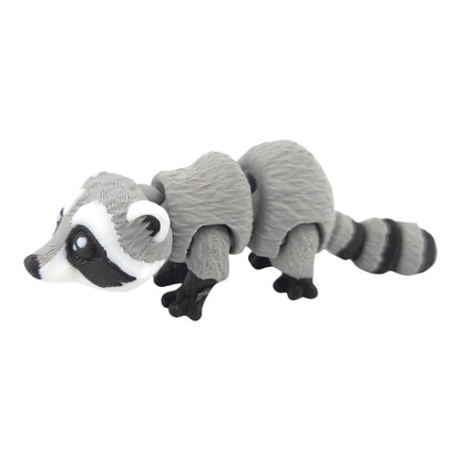 Standard Gray Raccoon 3D printed collectible - view 7
