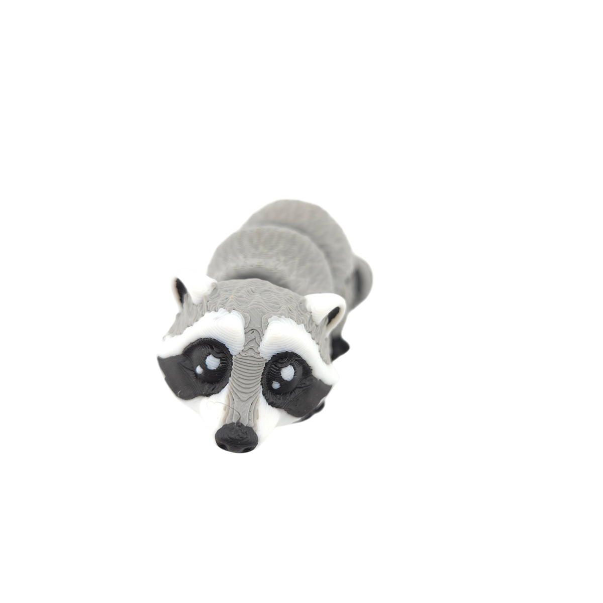 Standard Gray Raccoon 3D printed collectible - view 10