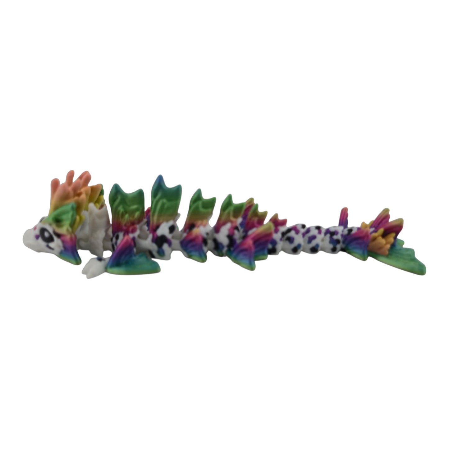 Baby Koi Dragon – 6" Articulated Fantasy Figure | 3D Printed Collectible | Japanese-Inspired Desk & Shelf Decor