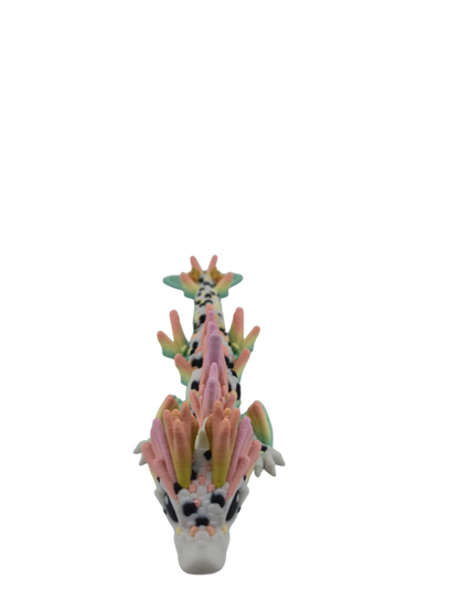 Baby Koi Dragon – 6" Articulated Fantasy Figure | 3D Printed Collectible | Japanese-Inspired Desk & Shelf Decor