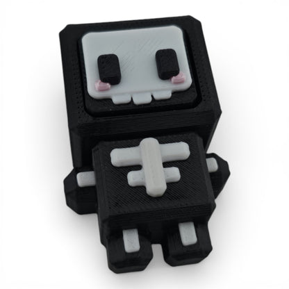 8-Bit Robot Clicker – 3D Printed Mechanical Click Sensory Pad for Desk, Stress Relief, Anxiety, ADHD