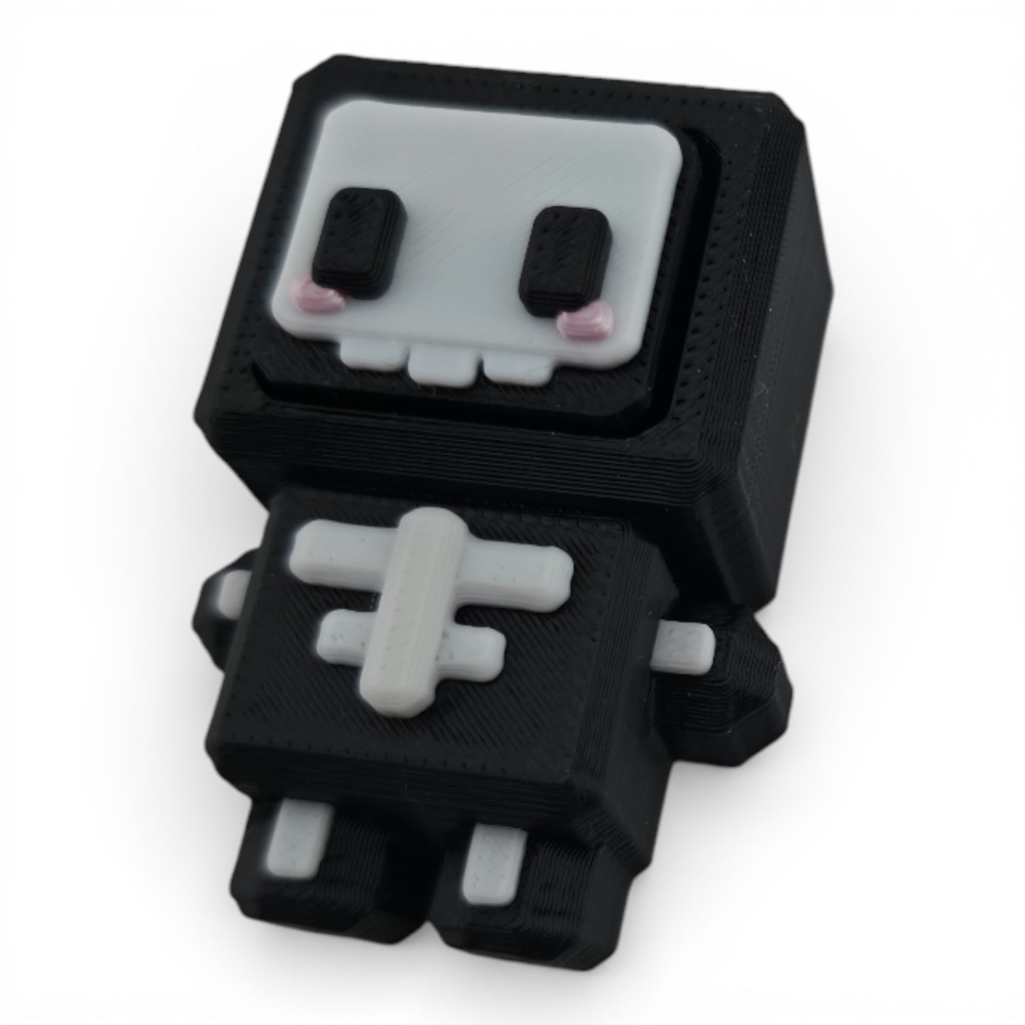8-Bit Robot Clicker – 3D Printed Mechanical Click Sensory Pad for Desk, Stress Relief, Anxiety, ADHD
