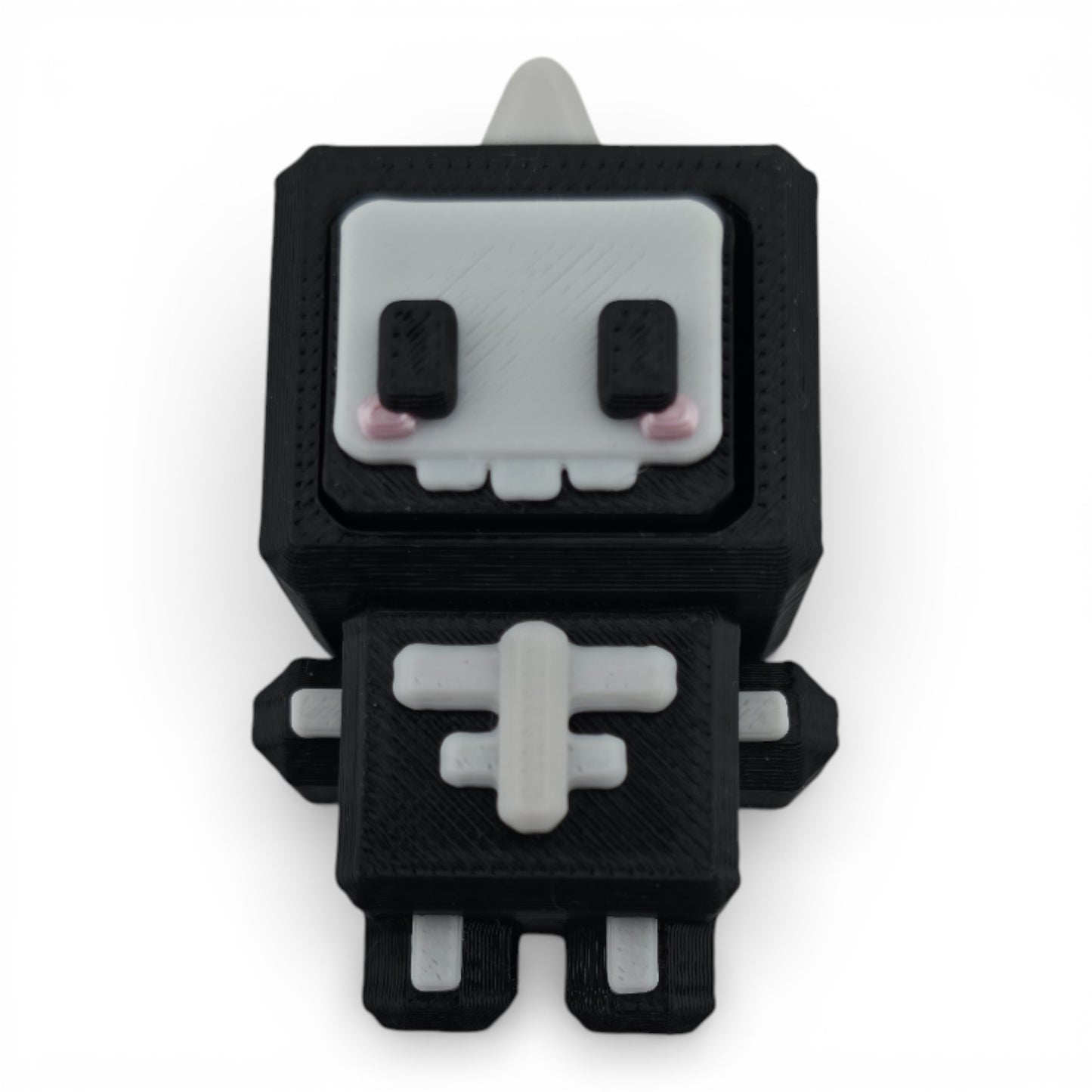 8-Bit Robot Clicker – 3D Printed Mechanical Click Sensory Pad for Desk, Stress Relief, Anxiety, ADHD