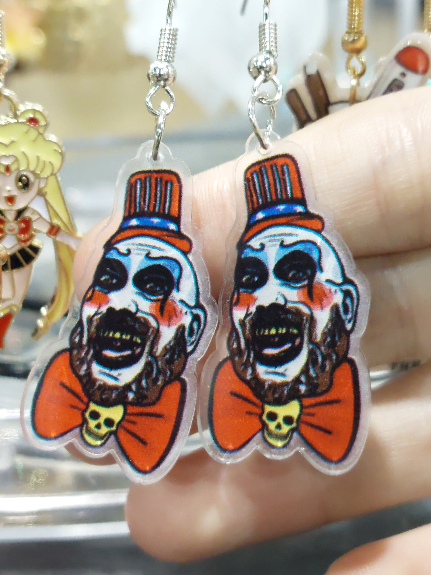 Clown Earrings