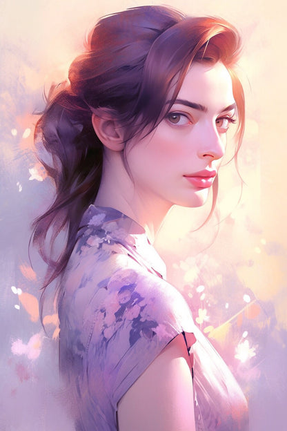 Ethereal Elegance Art Print