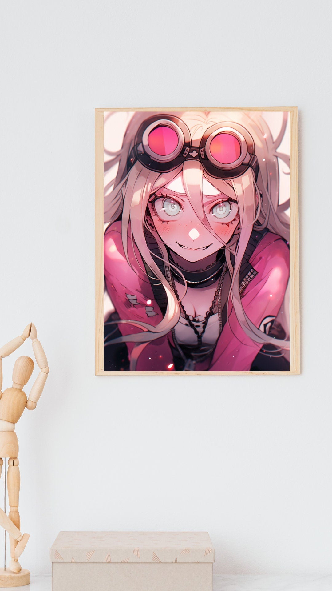 The Ultimate Inventor Blushing, 11x17 Inches, Art Print, Anime Poster, Waifu