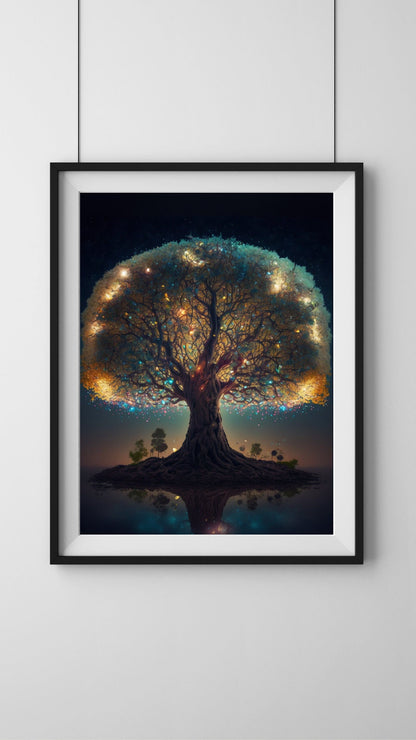 Tree of Life 4x6 mini print