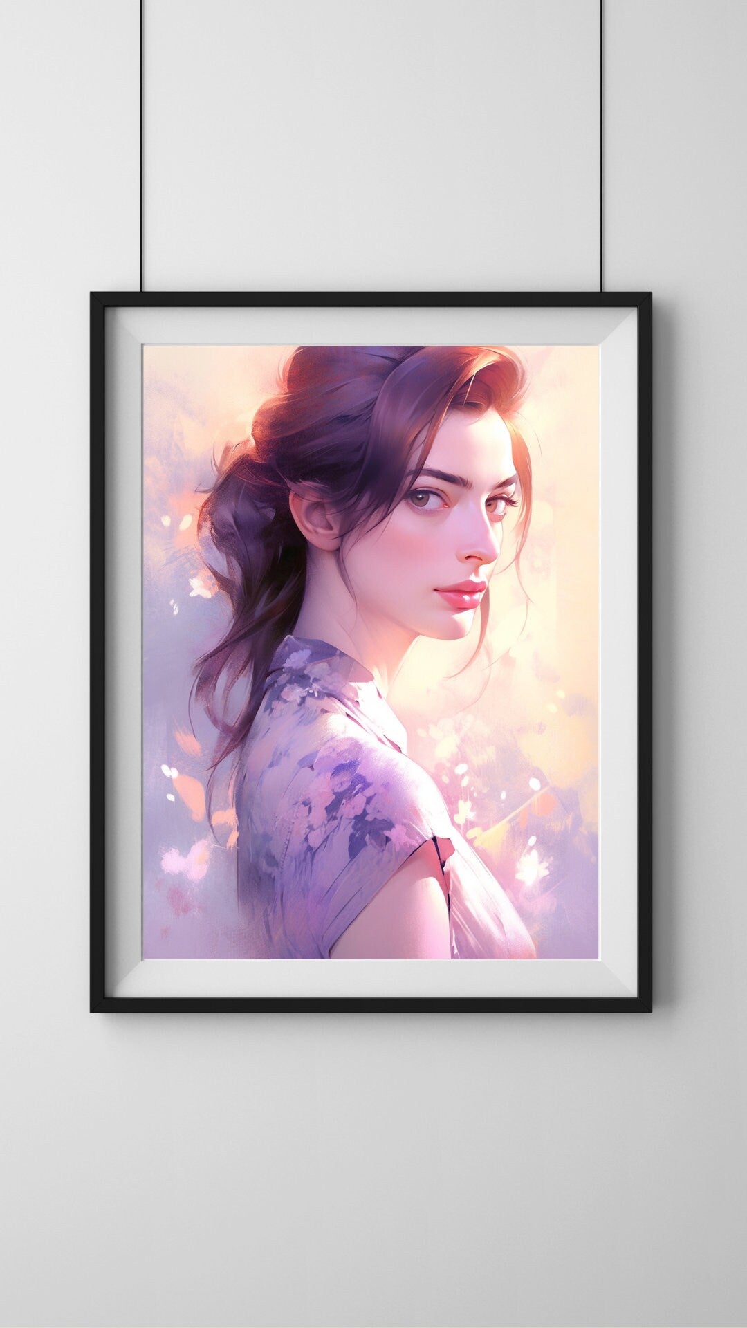 Ethereal Elegance Art Print