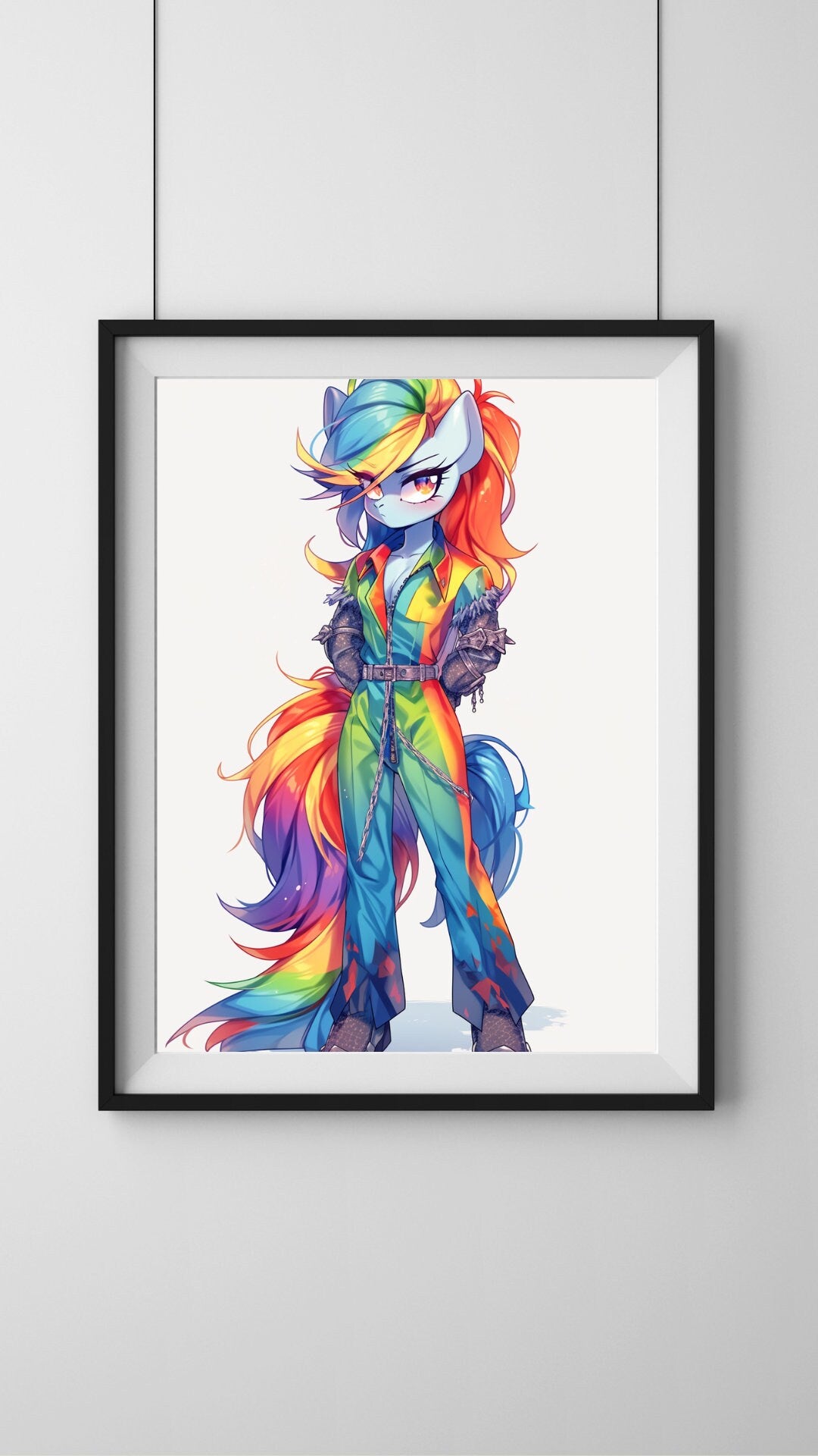 Sunset Glow - Radiant Equestrian Lady Art Print