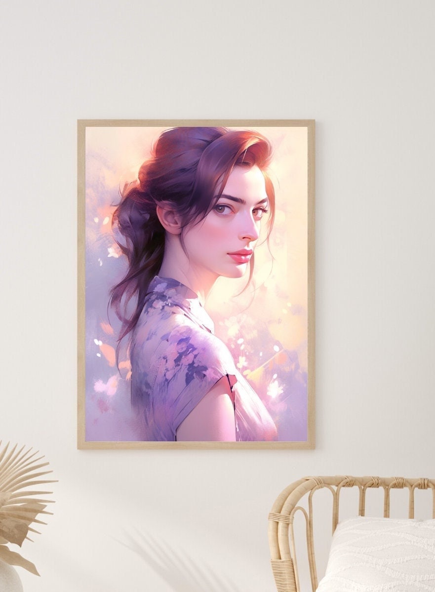 Ethereal Elegance Art Print