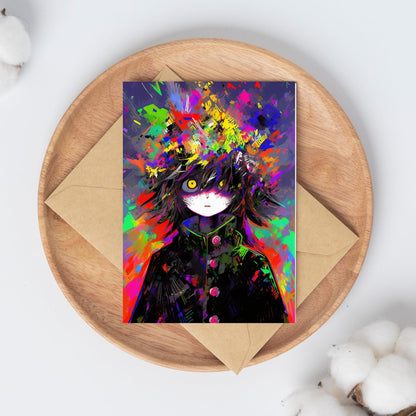 Chaos Spectrum: The Vibrant Anarchy Art Print