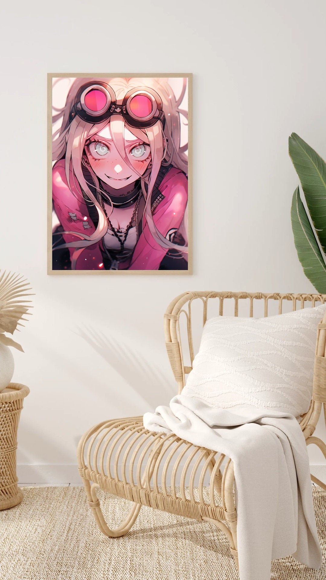 The Ultimate Inventor Blushing, 11x17 Inches, Art Print, Anime Poster, Waifu