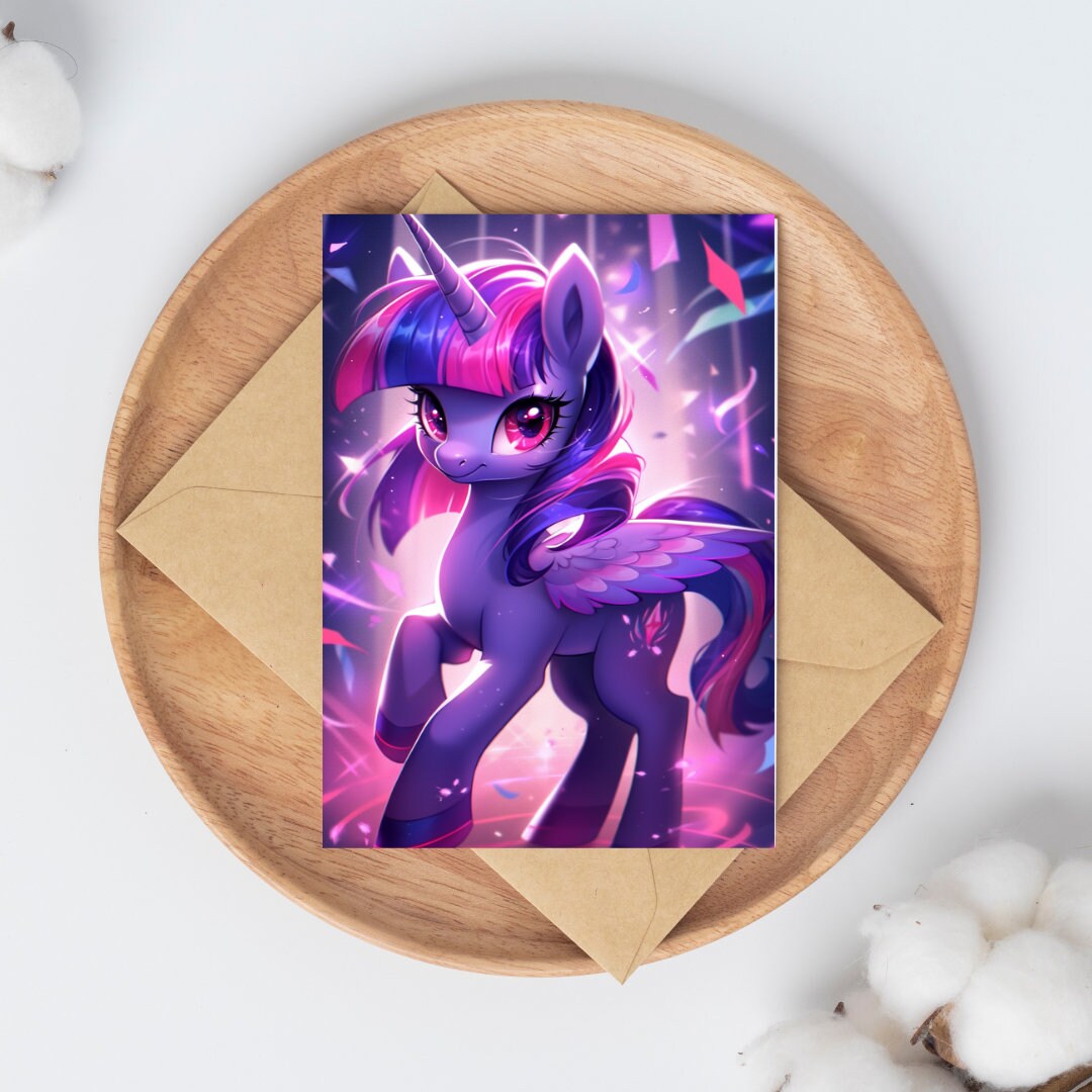 Magical Librarian: Starry-Eyed Pony Art Print