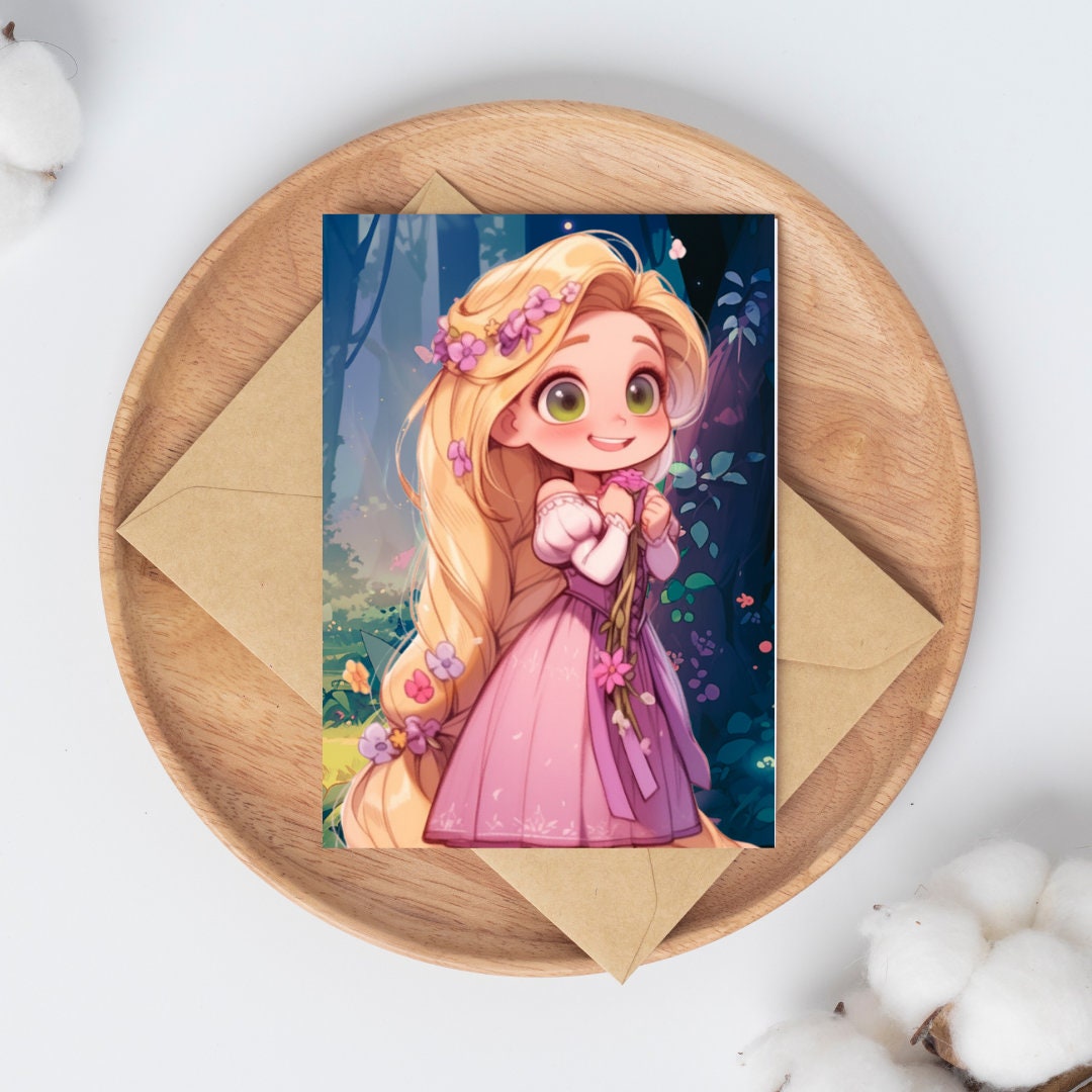 Tower Escape: Chibi Princess Art Print - Frame Not Included