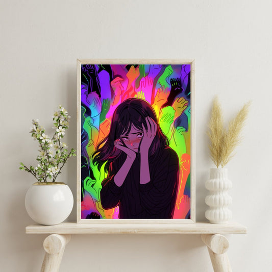 Expressions of Bipolarity 4x6 Art Print