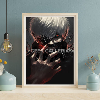 The One-eyed Ghoul, 11x17 Inches, Art Print, Anime Poster