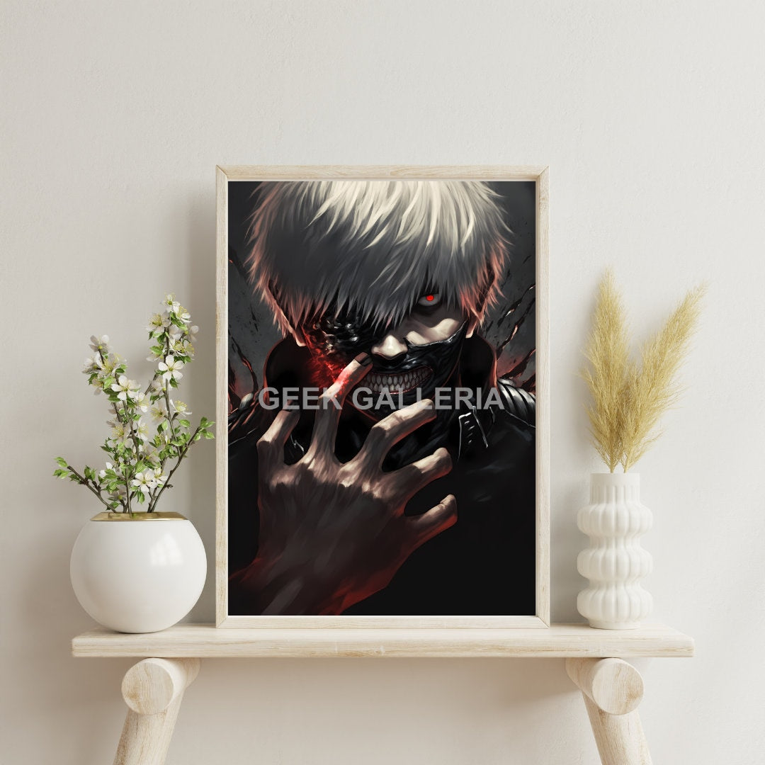 The One-eyed Ghoul, 11x17 Inches, Art Print, Anime Poster