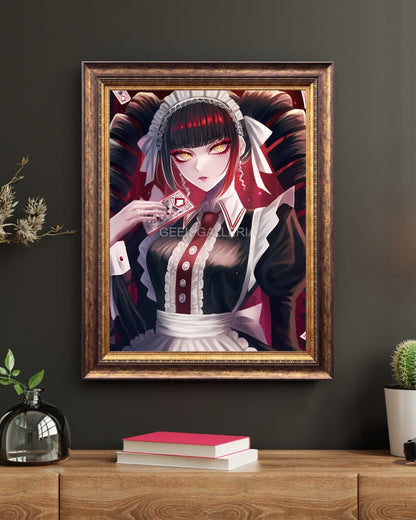 The Queen of Lies, 11x17 Inches, Art Print, Anime, Video Game