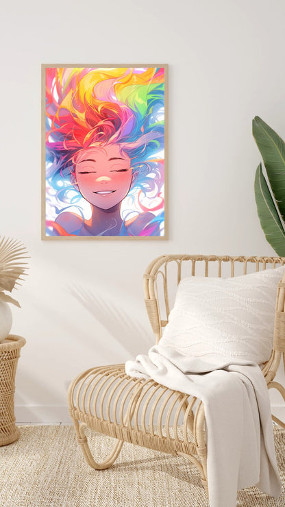 Cosmic Radiance Art Print