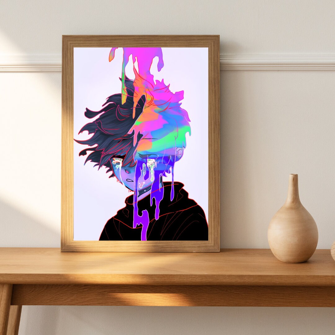 Melting Spectrum Art Print