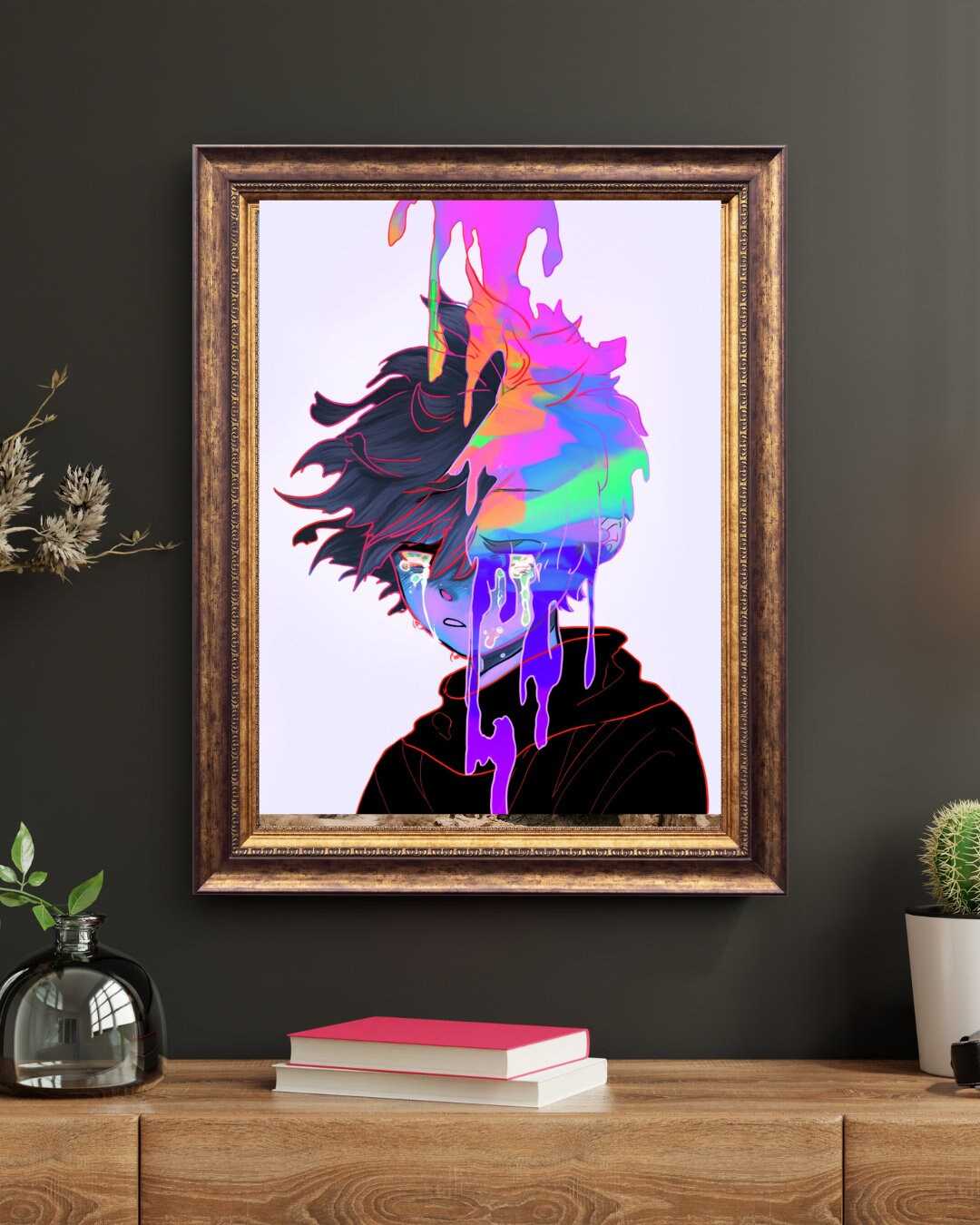 Melting Spectrum Art Print