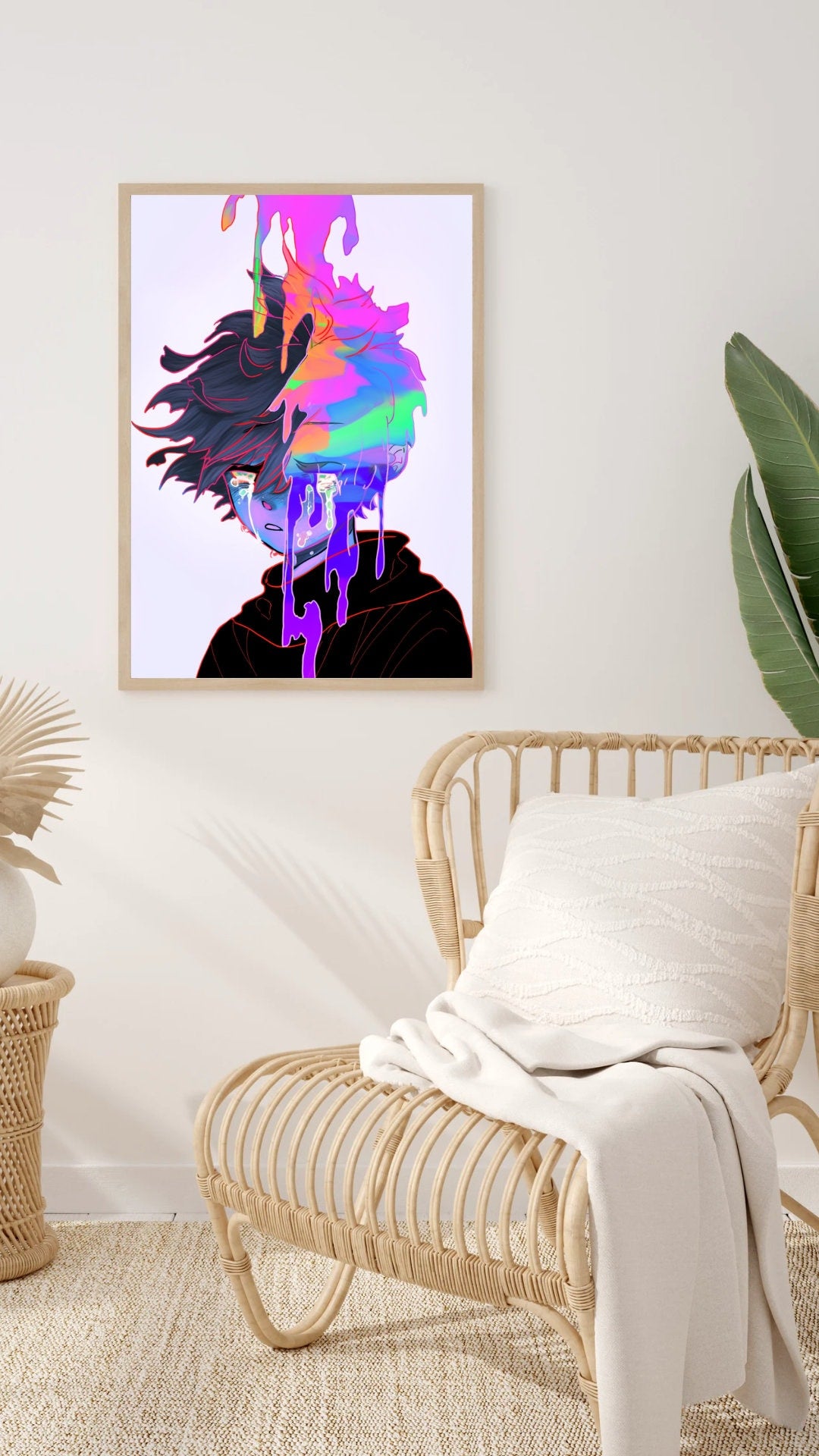 Melting Spectrum Art Print