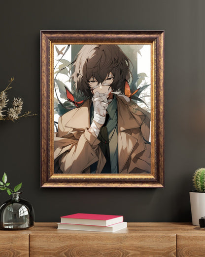 Whispers of Mystery, Art Print, Anime Poster, Husbando