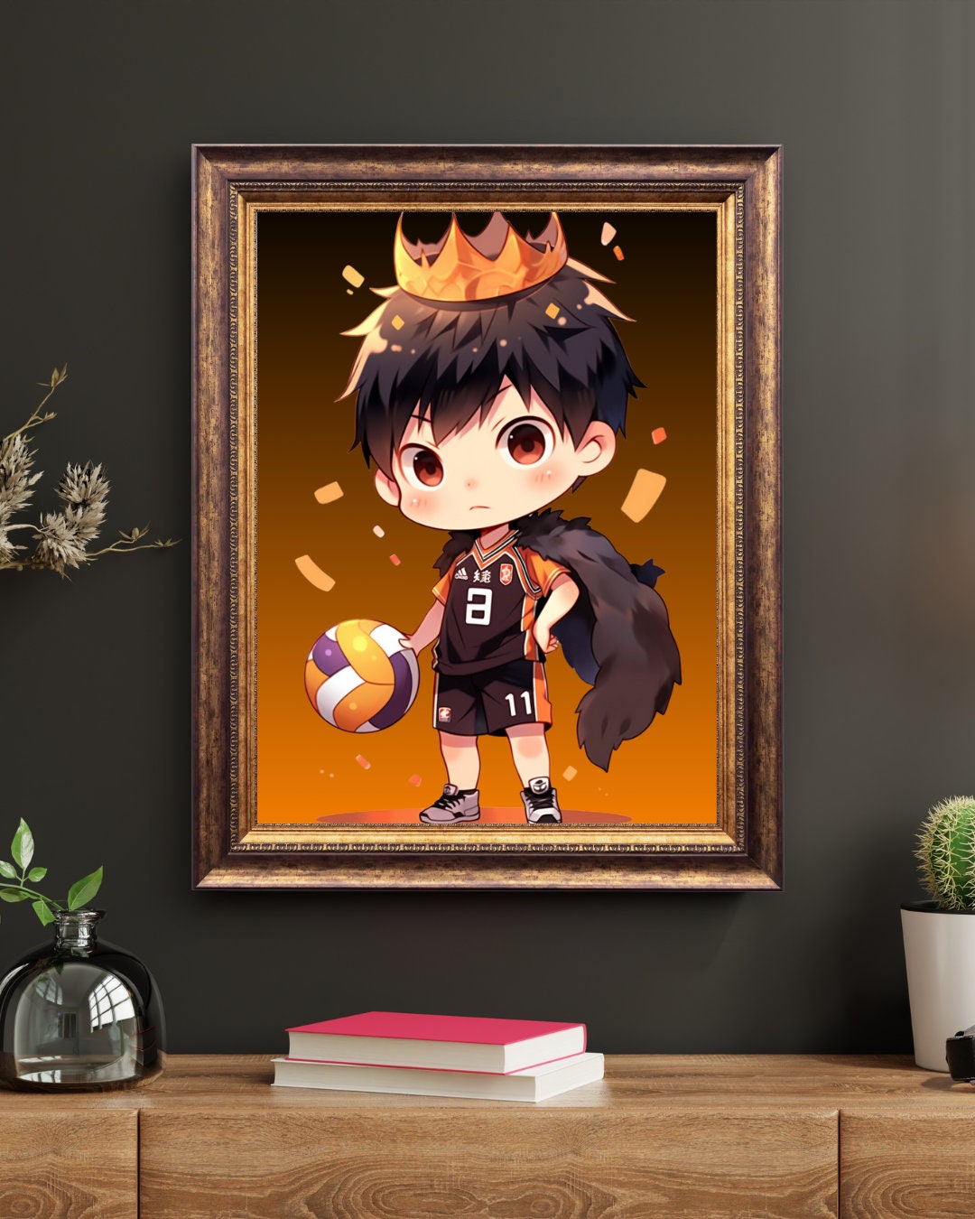 Ace Setter: Chibi Volleyball Prodigy Art Print