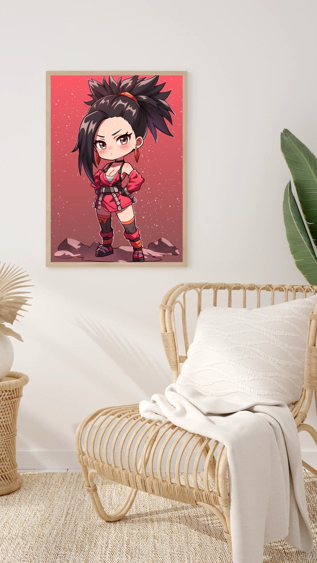 Creative Power: Chibi Heroine Art Print