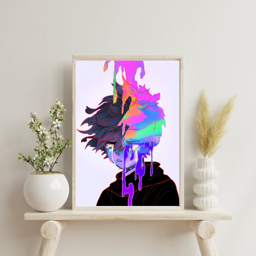 Melting Spectrum Art Print