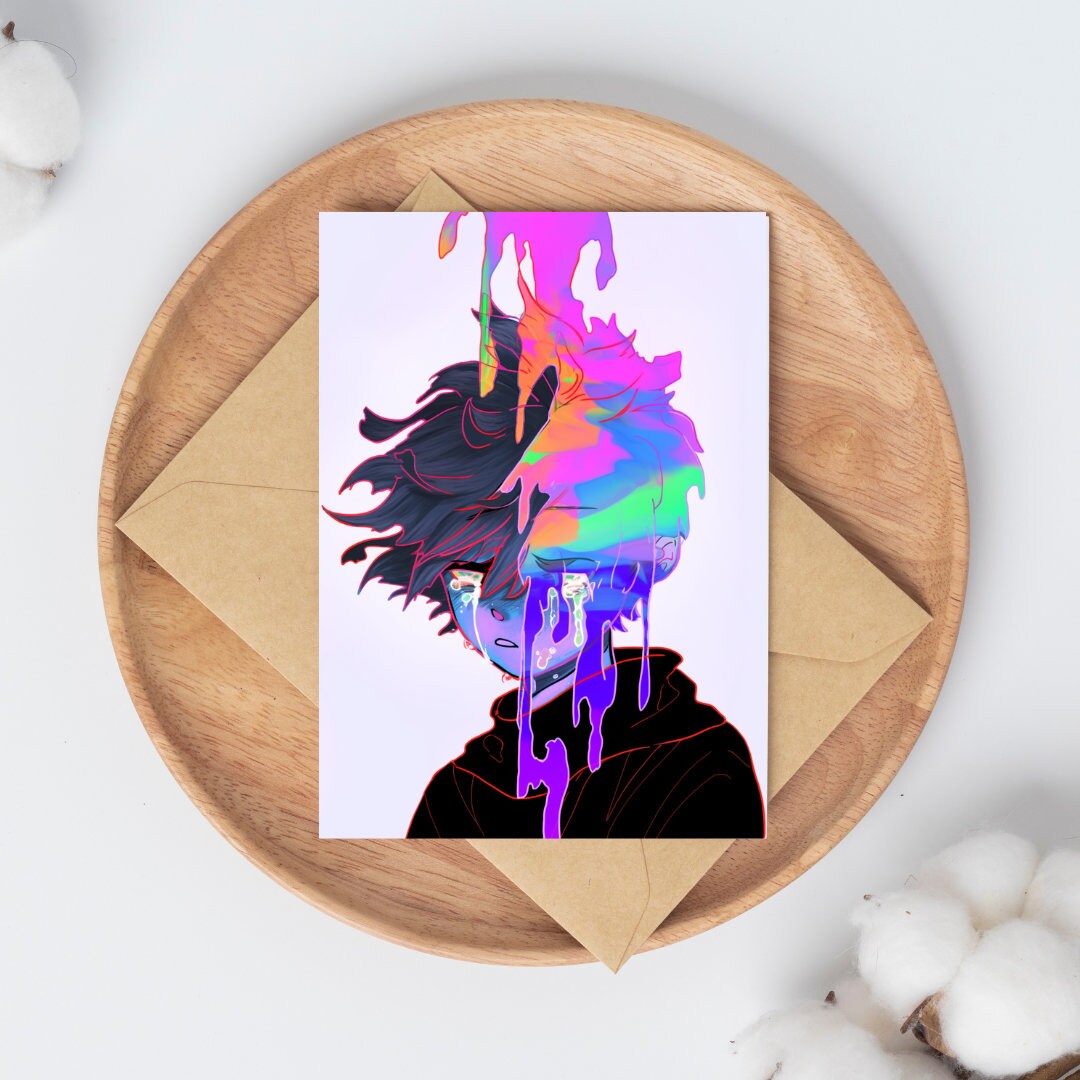 Melting Spectrum Art Print