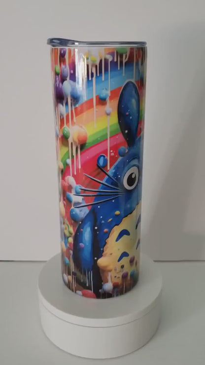 Enchanted Forest Friend 20oz Tumbler - Customizable Cute Character-Themed Travel Cup - Perfect Gift for Whimsical Design Enthusiasts