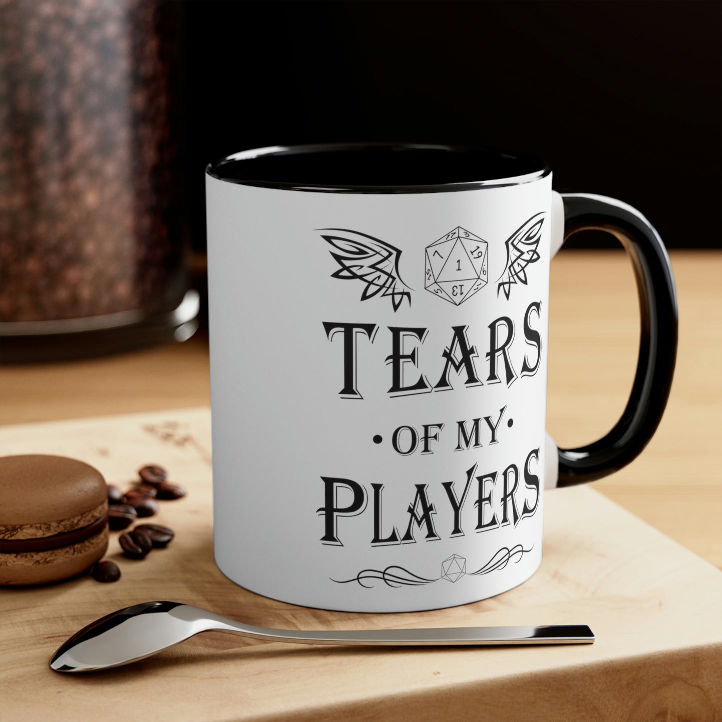 Tears Of My Players Coffee Mug, Funny Dungeon Master Gift, Role Playing Game, Nerd, Geeky, RPG Gamer, Present for DM