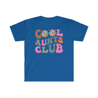 Cool Aunt Club Shirt Front and Back, Aunt Gift, Aunt Birthday Gift, Sister Gifts, Auntie Shirt, Auntie Life, Aunt Life, Auntie Gift