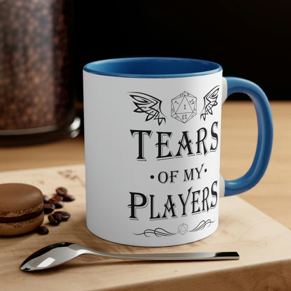 Tears Of My Players Coffee Mug, Funny Dungeon Master Gift, Role Playing Game, Nerd, Geeky, RPG Gamer, Present for DM