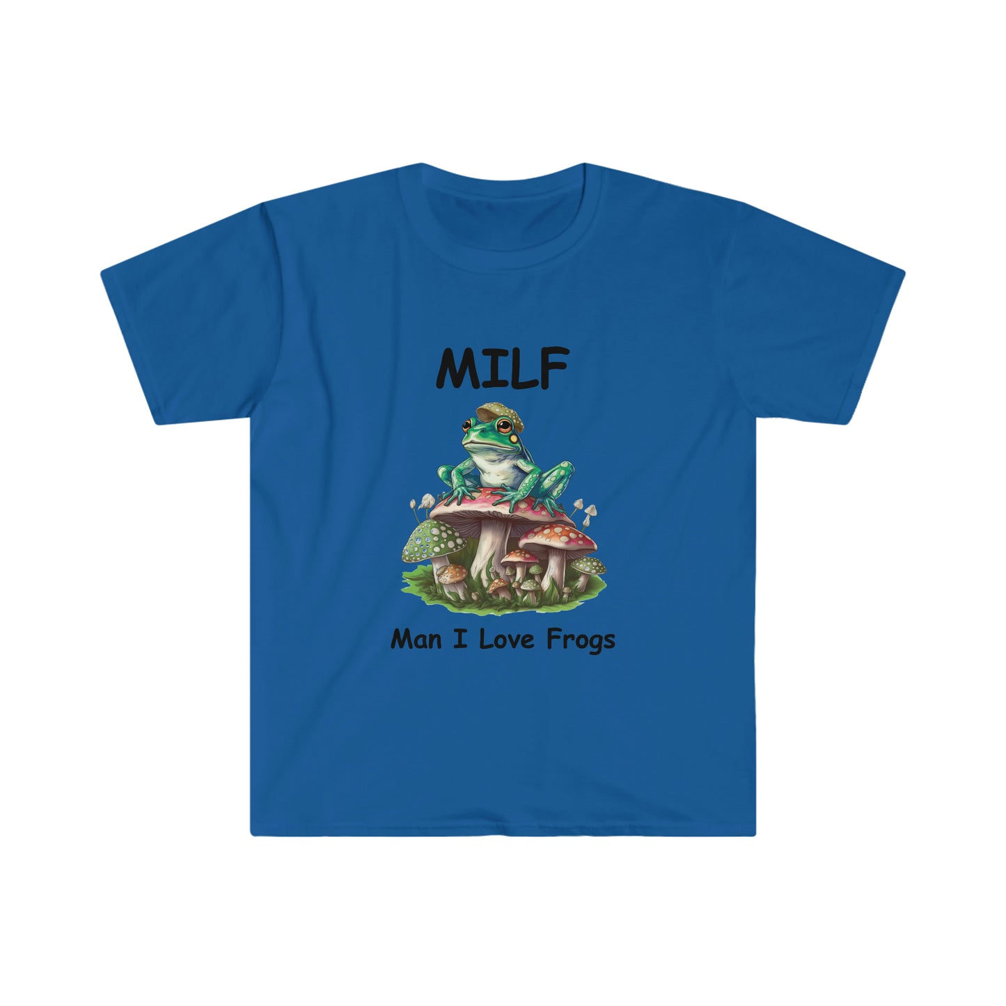 MILF Tshirt, Funny MILF Froggy Shirt, Frog Lover Shirt, Cottagecore Froggy Tee, Toad Shirt, Unisex T-shirt,Cottagecore Frog, Mushroom