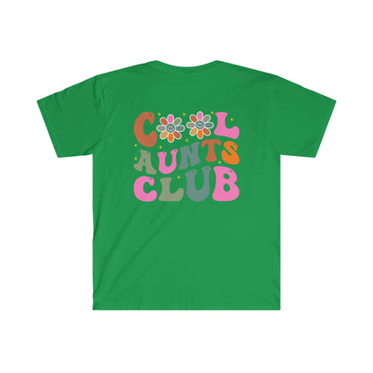 Cool Aunt Club Shirt Front and Back, Aunt Gift, Aunt Birthday Gift, Sister Gifts, Auntie Shirt, Auntie Life, Aunt Life, Auntie Gift