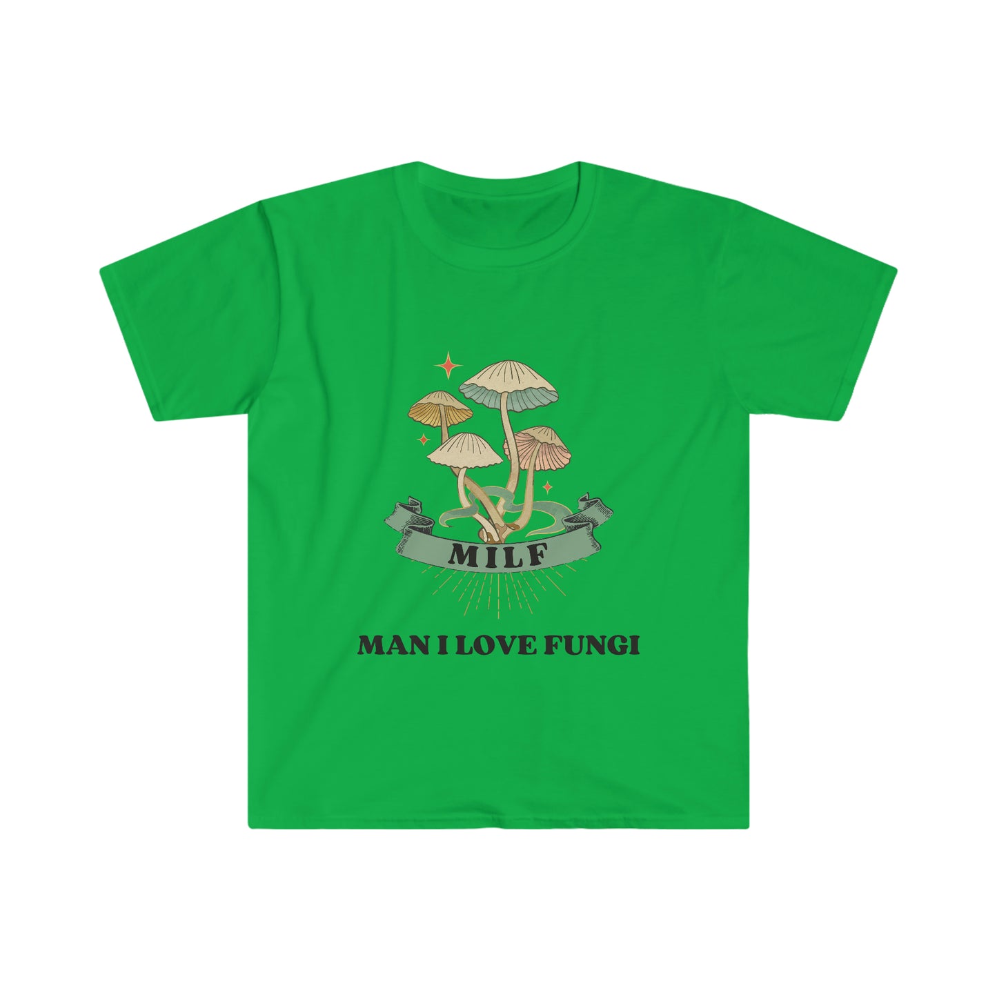 MILF Man I Love Fungi Shirt - Mushroom Lover Gift, Fun Fungi Tee, Nature Inspired Shirt