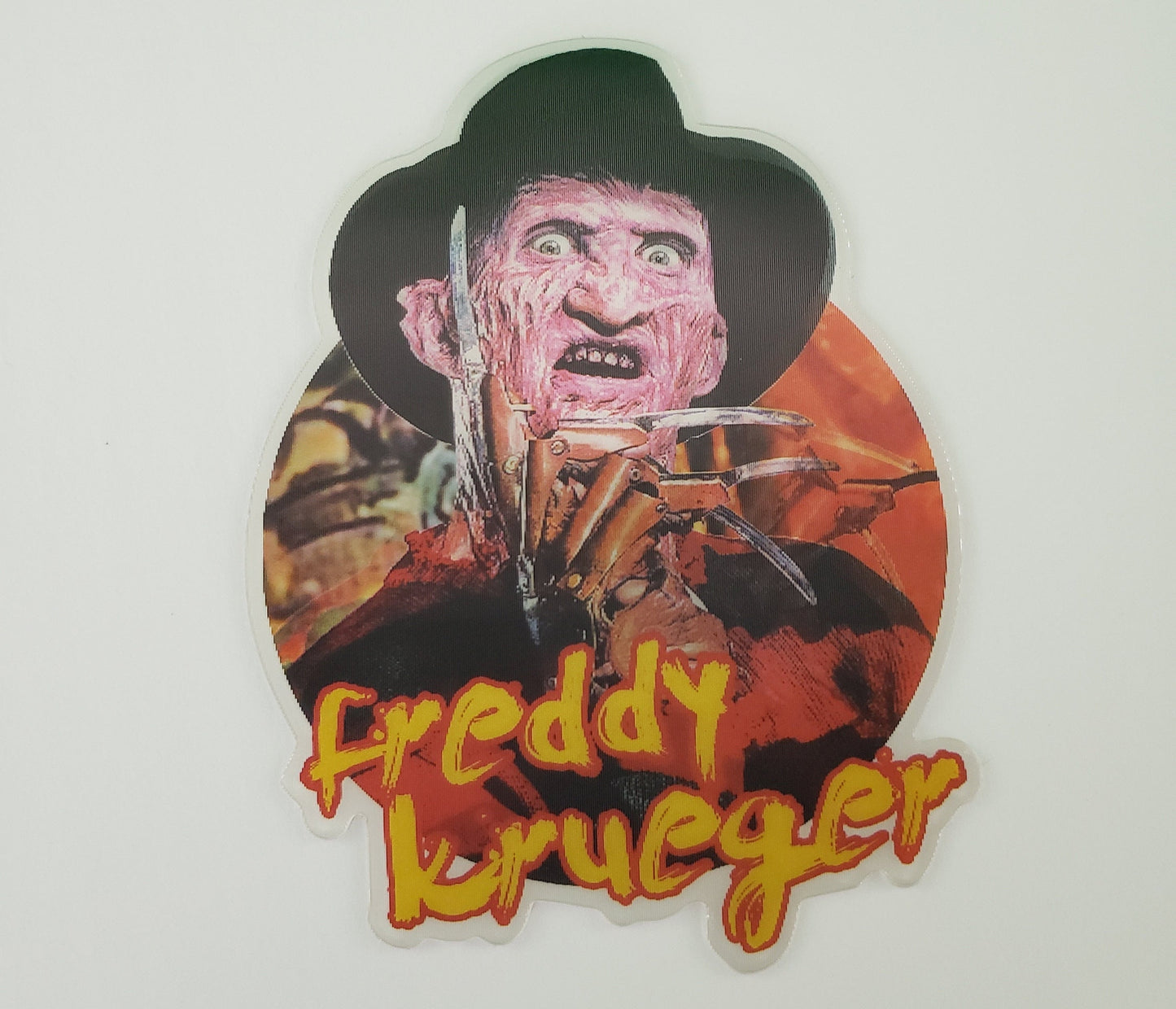 Dream Killer, Peeker Sticker, 3D Lenticular Car Sticker, Motion Sticker, Horror Sticker, Horror Decal