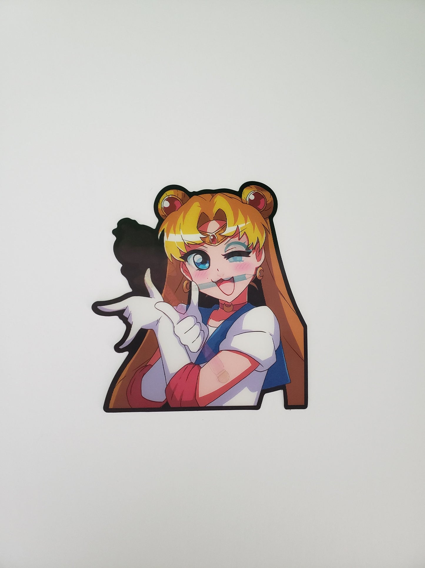 Sailor Girl, Peeker Sticker, 3D Lenticular Car Sticker, Motion Sticker, Anime Sticker, Kawaii Sticker