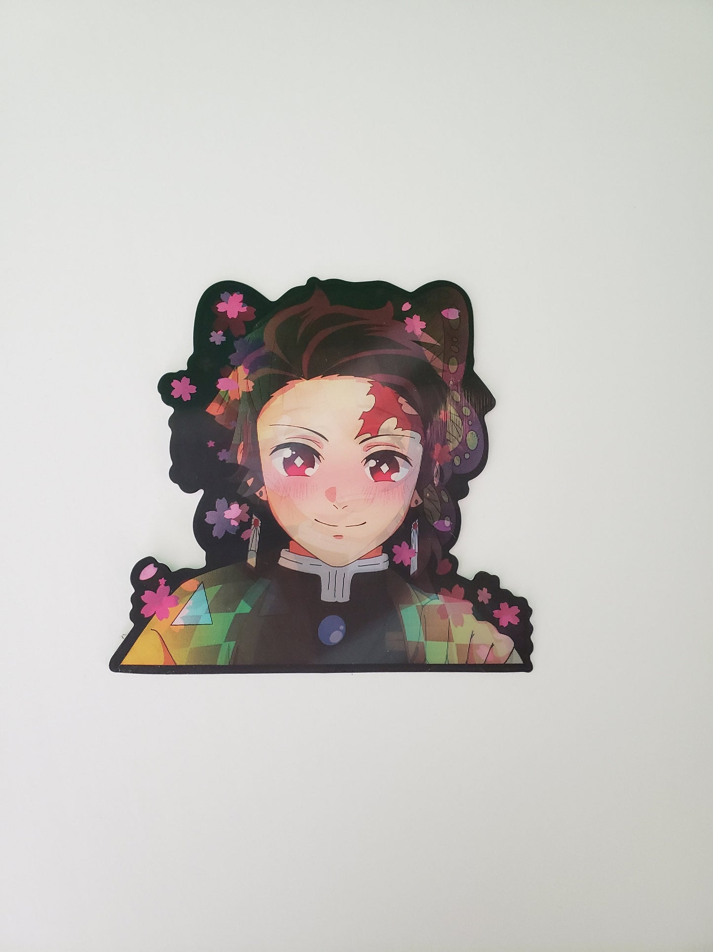 Demon Hunter Trio, 3D Lenticular Car Sticker, Motion Sticker, Anime Sticker, Kawaii Sticker