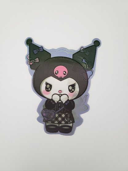 Bunny Maid, 3D Lenticular Car Sticker, Motion Sticker, Anime Sticker, Kawaii Sticker