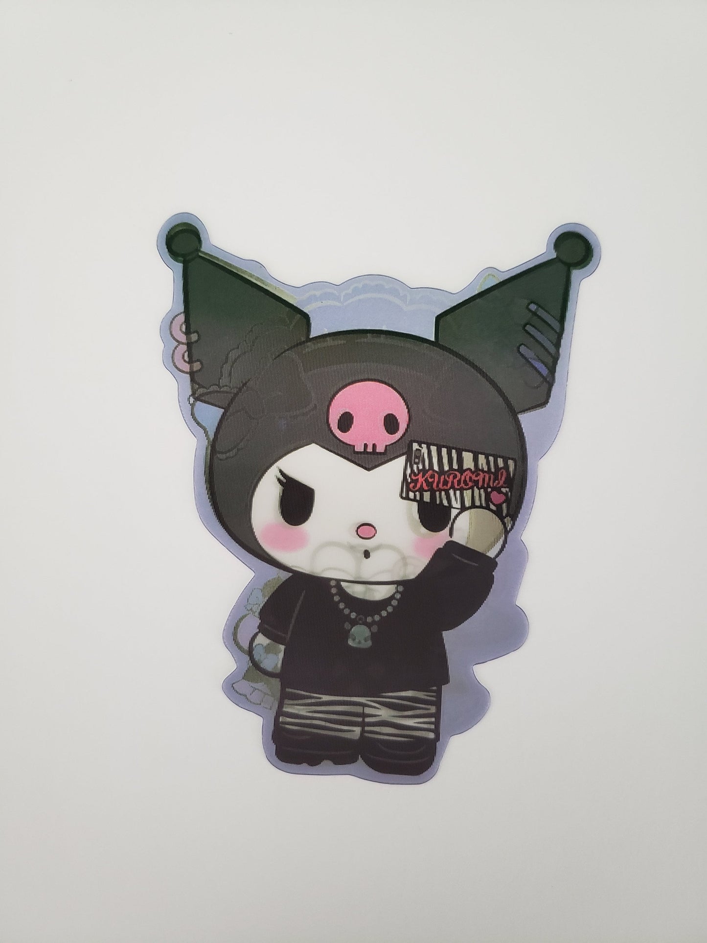 Bunny Maid, 3D Lenticular Car Sticker, Motion Sticker, Anime Sticker, Kawaii Sticker