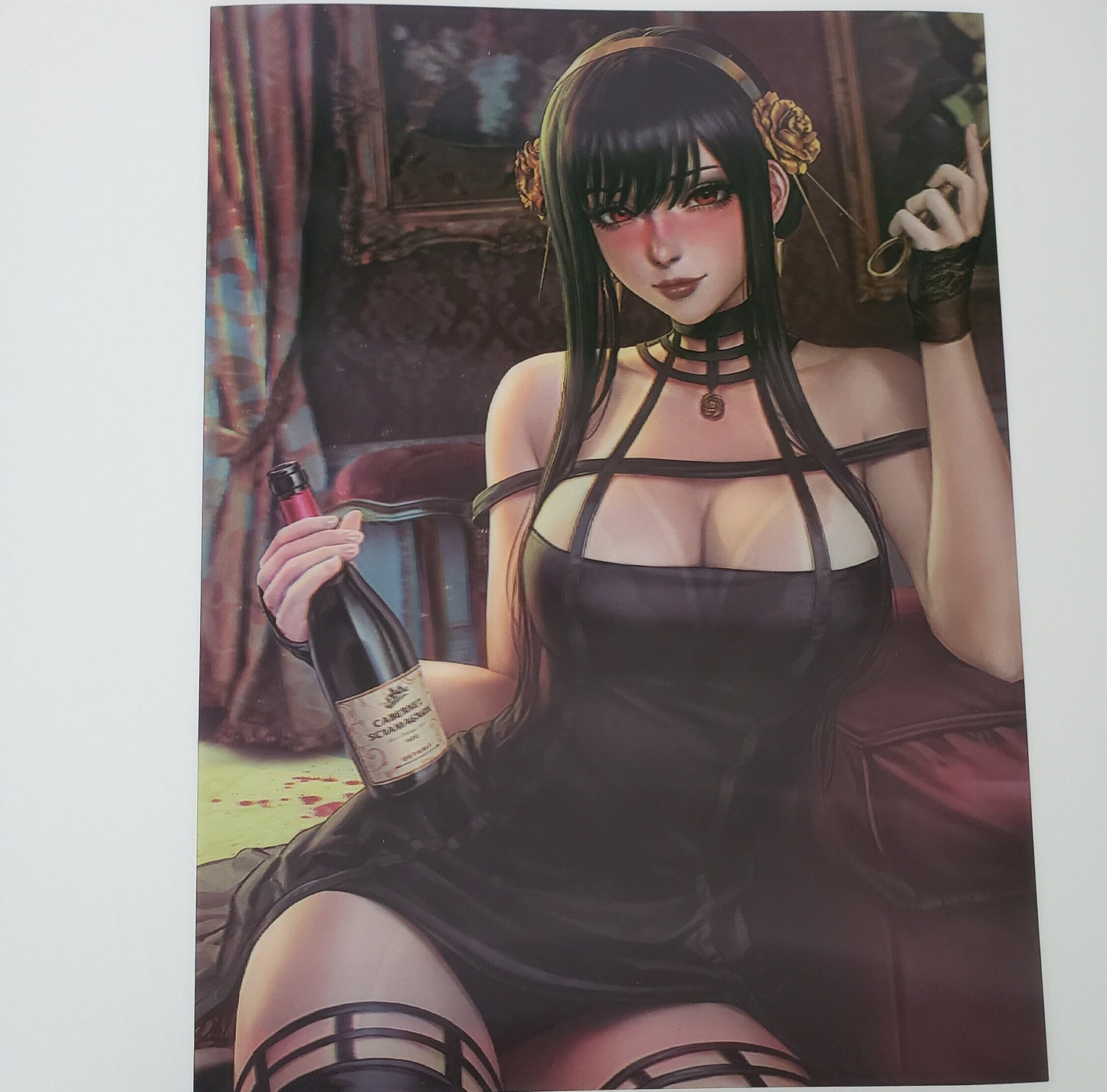 Sexy Assassin, 3D Motion Poster, Waifu Poster, Kawaii Poster