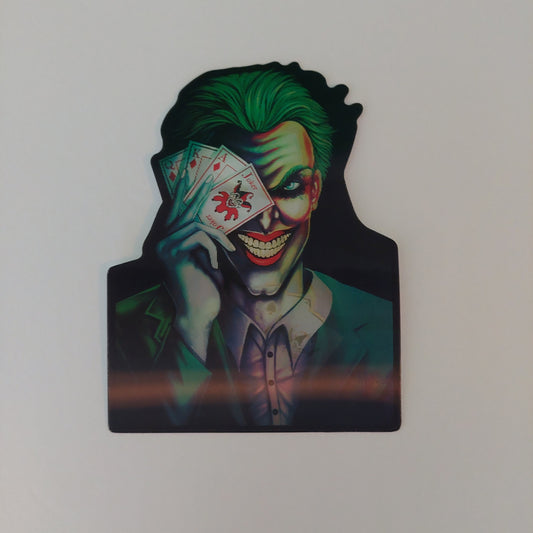 Joker, 3D Lenticular sticker, Motion Car Sticker