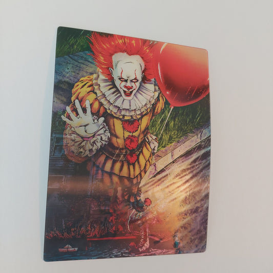 Creepy Clown 3, Peeker Sticker, 3D Lenticular Car Sticker, Motion Sticker, Horror Sticker, Movie Sticker