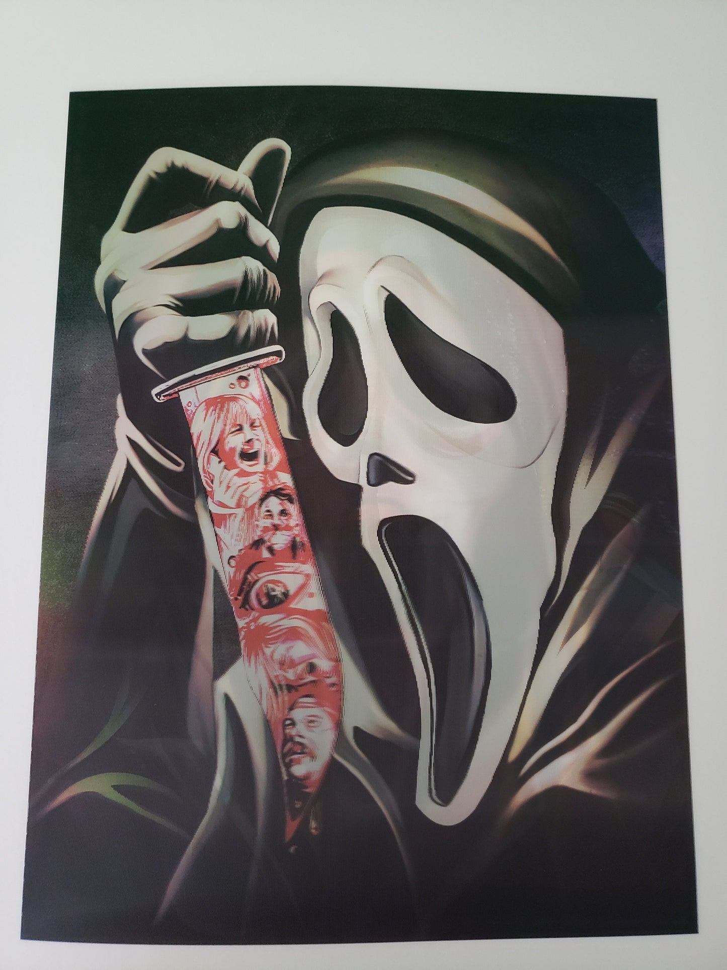 Horror Ghostly Killer, 3D Lenticular Poster